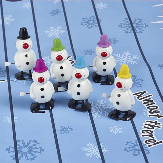 ROBIN REED- RACING SNOWMEN CHRISTMAS CRACKERS
