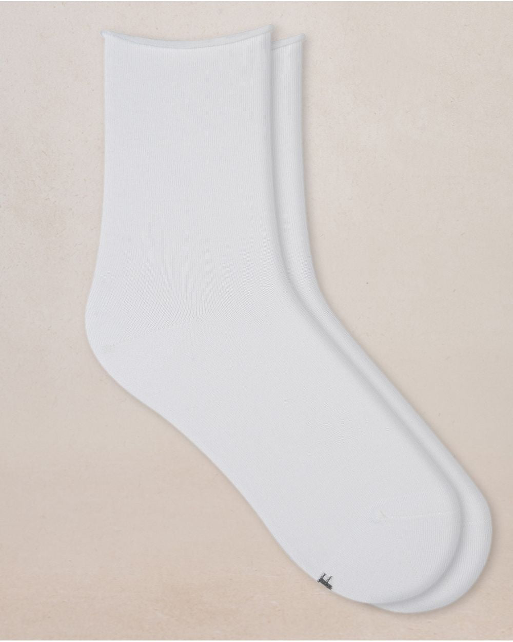 BLEUFORET - WOMEN'S SOLID COLORS VELVET COTTON ANKLE SOCKS