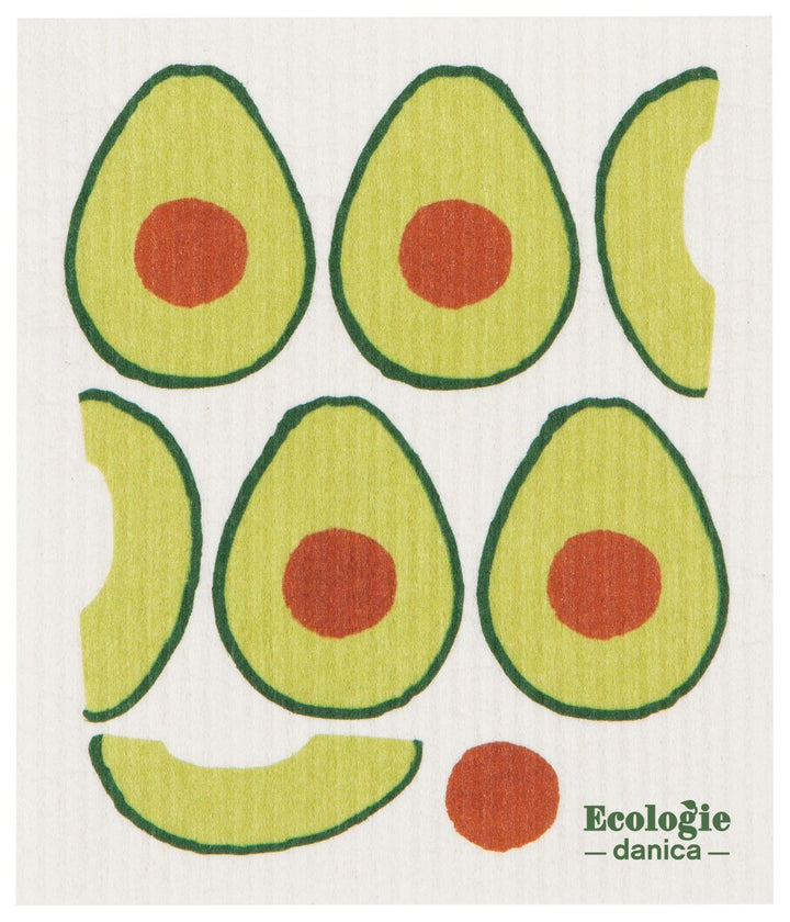 DANICA- Avocados Swedish Sponge Cloth