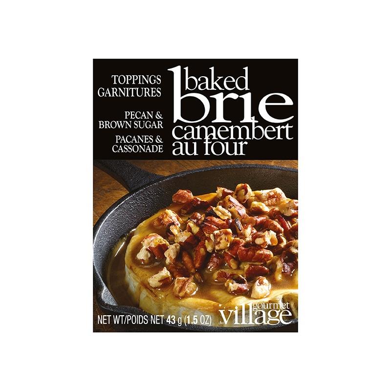 GOURMET DU VILLAGE - PECAN & BROWN SUGAR BAKED BRIE TOPPING