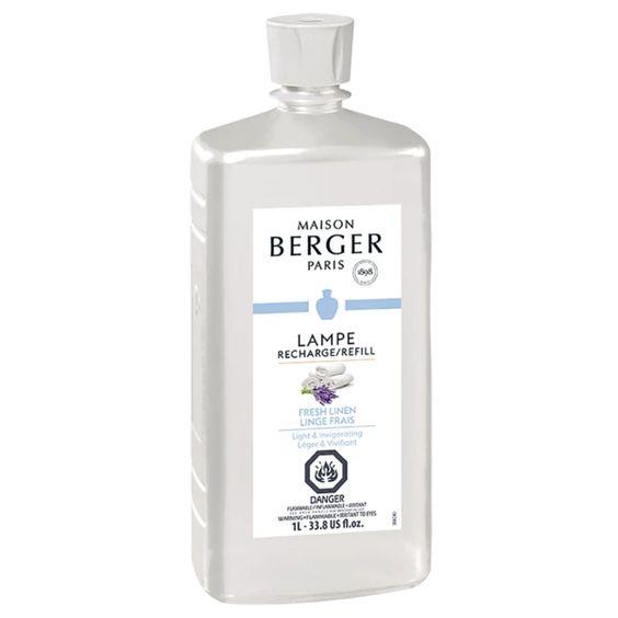 LAMPE BERGER- FRESH LINEN LAMPE FRAGRANCE 1LTR