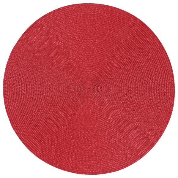 DANICA- Disko Circular Placemat Chili Red