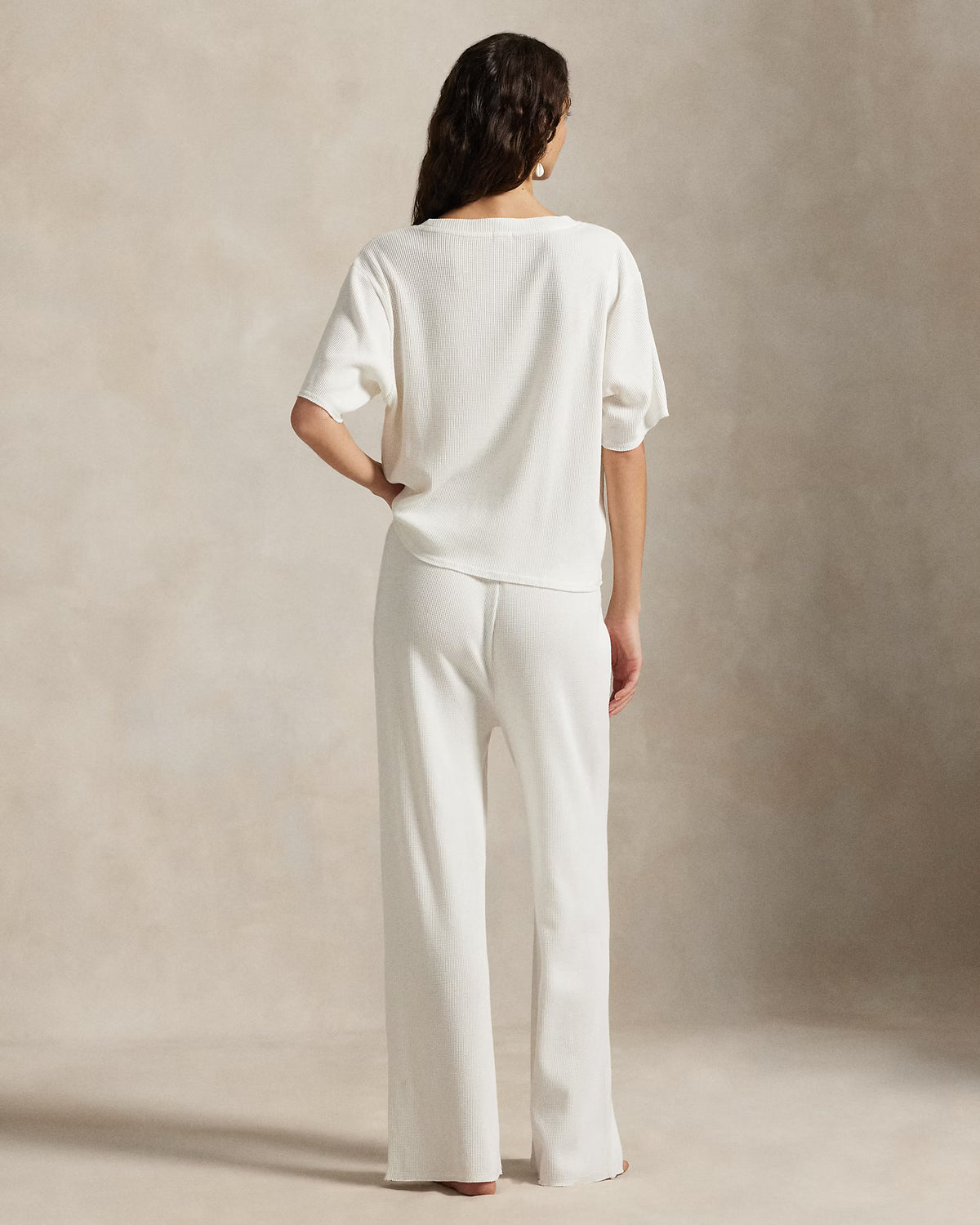 RALPH LAUREN - 2PC SET S/S TOP STRAIGHT PANT