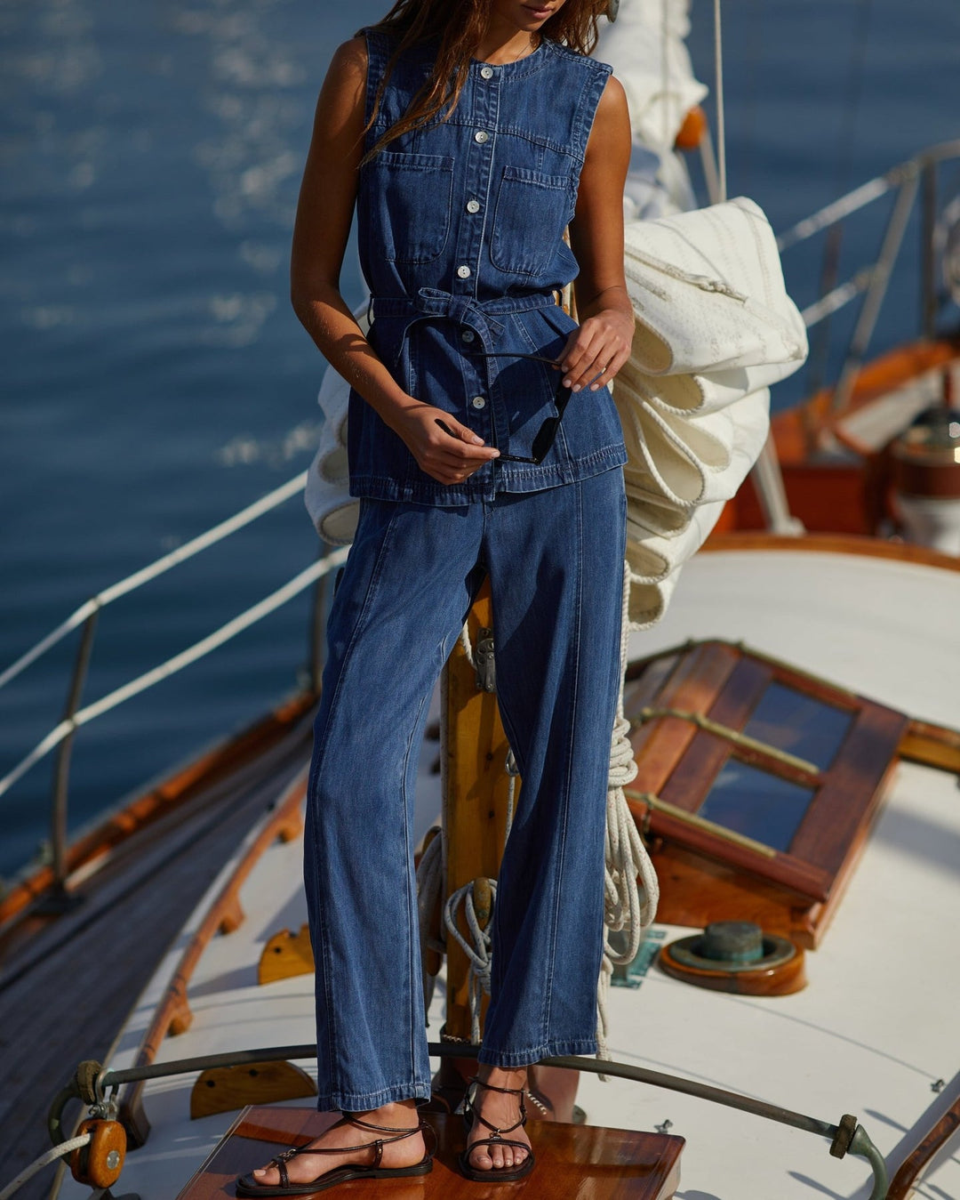 BELLA DAHL - WOMEN'S BARREL PANT