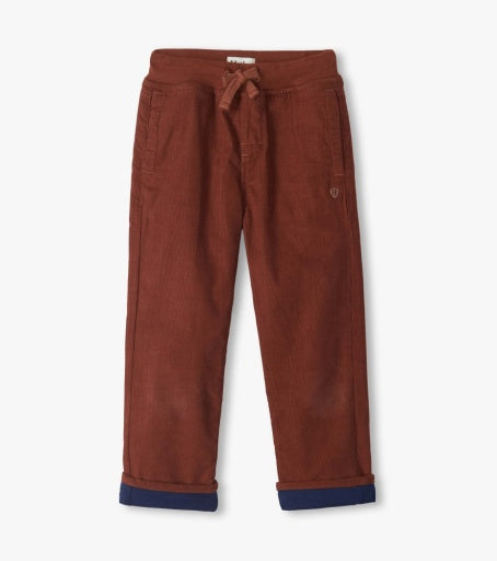 HATLEY - BOYS TORTOISE SHELL JERSEY LINED PULL ON PANTS