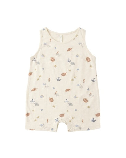 RYLEE + CRU - BABY SLEEVELESS ONE-PIECE AQUATIC