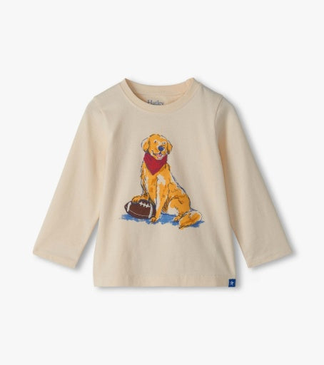 HATLEY - TODDLER GOLDEN LAB CREW NECK TEE
