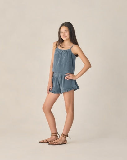 RYLEE + CRU -  TEEN FAYE SET MARINE