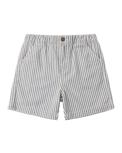 RYLEE + CRU - KIDS DAWSON SHORT RAILROAD STRIPE