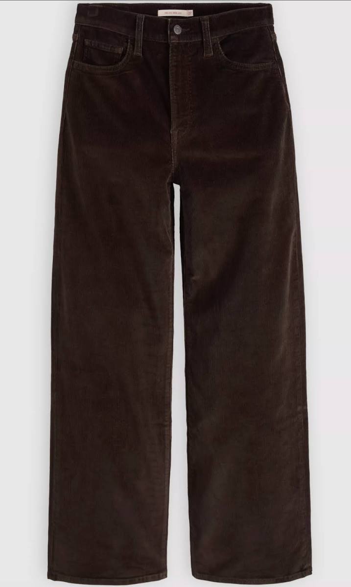 LEVIS - RIBCAGE WIDELEG JAVA CORDUROY PANT