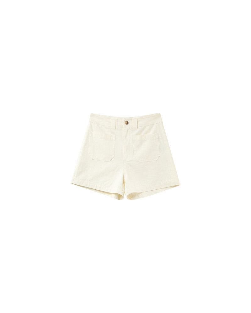 GRACE & MILA- WOMEN'S PINO SHORT (Ecru & Navy)