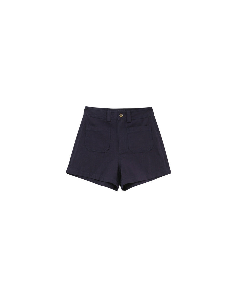 GRACE & MILA- WOMEN'S PINO SHORT (Ecru & Navy)