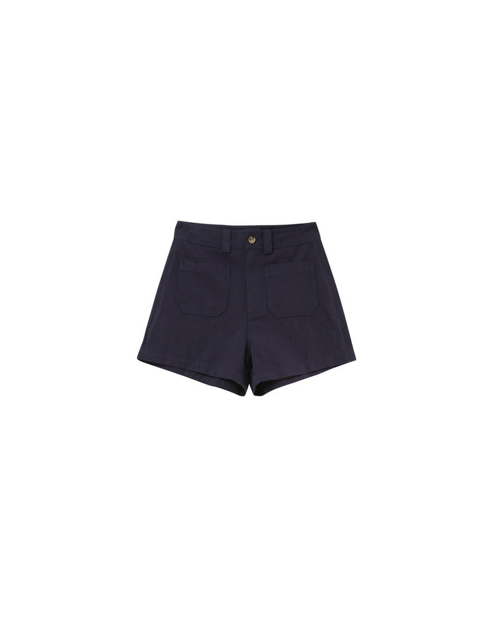GRACE & MILA- WOMEN'S PINO SHORT (Ecru & Navy)
