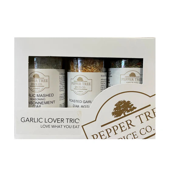PEPPER TREE SPICE CO - GARLIC LVOER TRIO