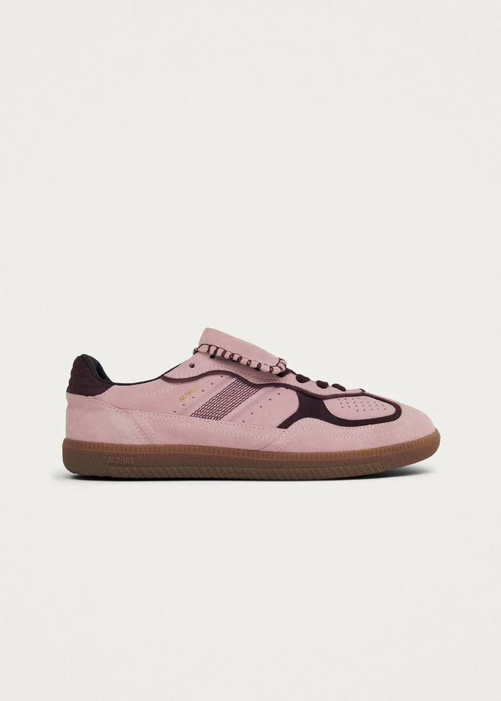 ALOHAS - WOMEN'S CLUB SUEDE PINK LEATHER SNEAKERS