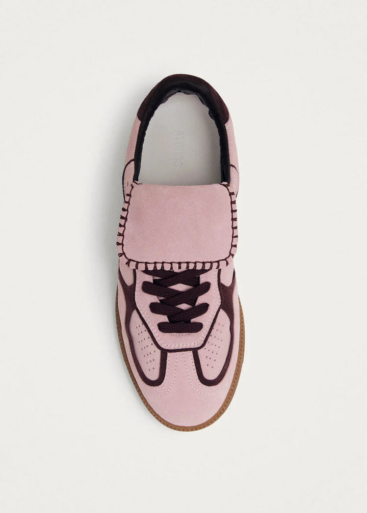 ALOHAS - WOMEN'S CLUB SUEDE PINK LEATHER SNEAKERS