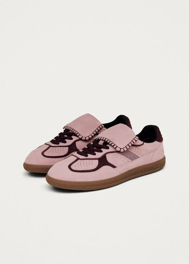 ALOHAS - WOMEN'S CLUB SUEDE PINK LEATHER SNEAKERS