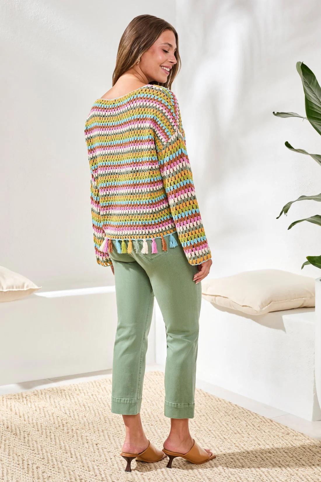 TRIBAL - WOMEN'S SWEATER 3034O-576