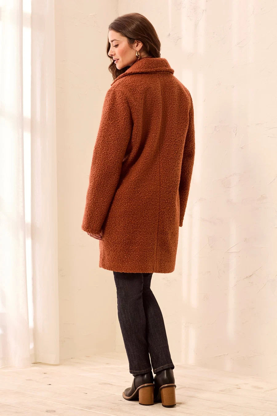 TRIBAL - L/S SINGLE BREAST COAT W/LINING
