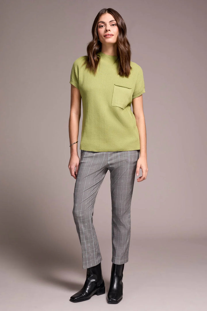 Tribal - Cap Short Sleeve Top #2277O