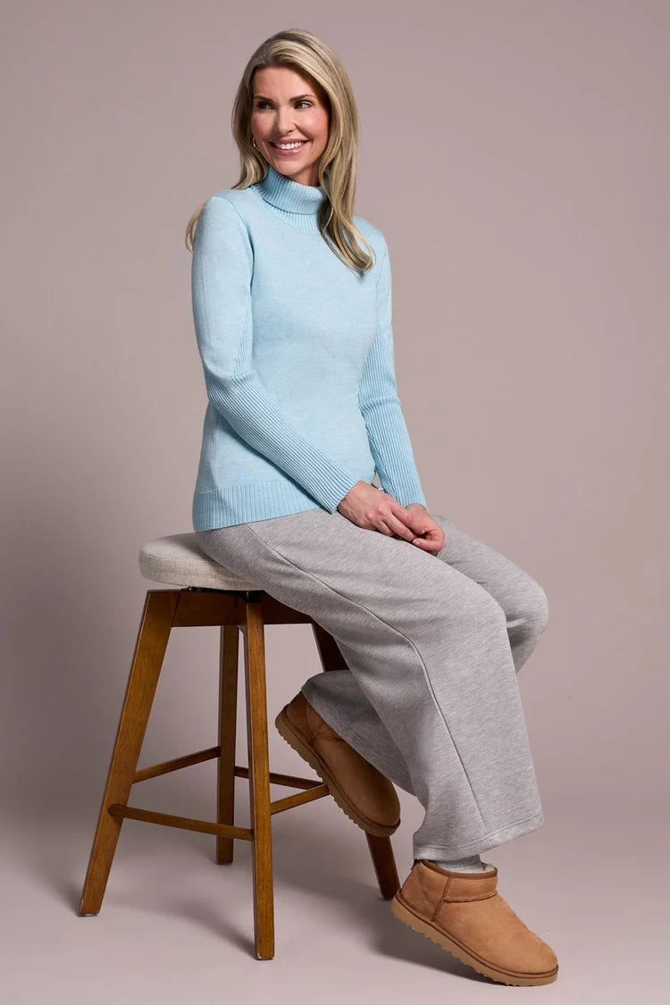 Tribal - Lightweight Turtleneck Sweater #2292O (2 Colours)