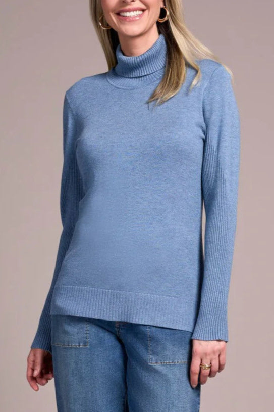 Tribal - Lightweight Turtleneck Sweater #2292O (2 Colours)