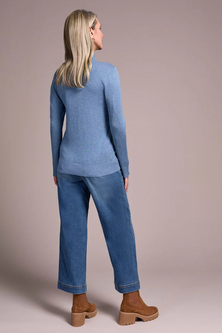 Tribal - Lightweight Turtleneck Sweater #2292O (2 Colours)