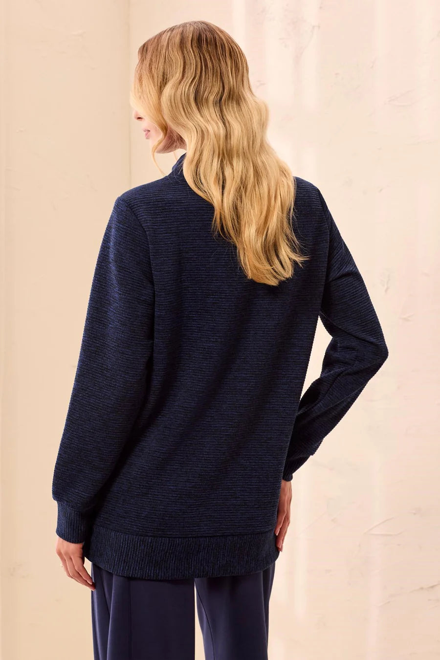 TRIBAL - L/S TUNIC W/INVISIBLE POCKETS