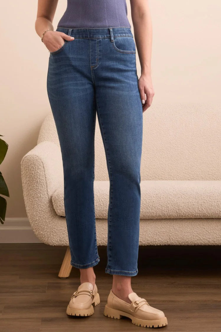 TRIBAL - Sophia Mid Rise, Pull-On Slim #5891O