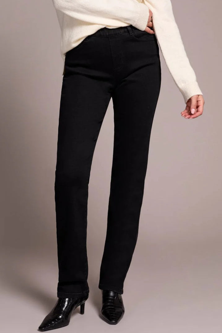 TRIBAL - Sophia Mid Rise, Pull-On Straight Leg #58590