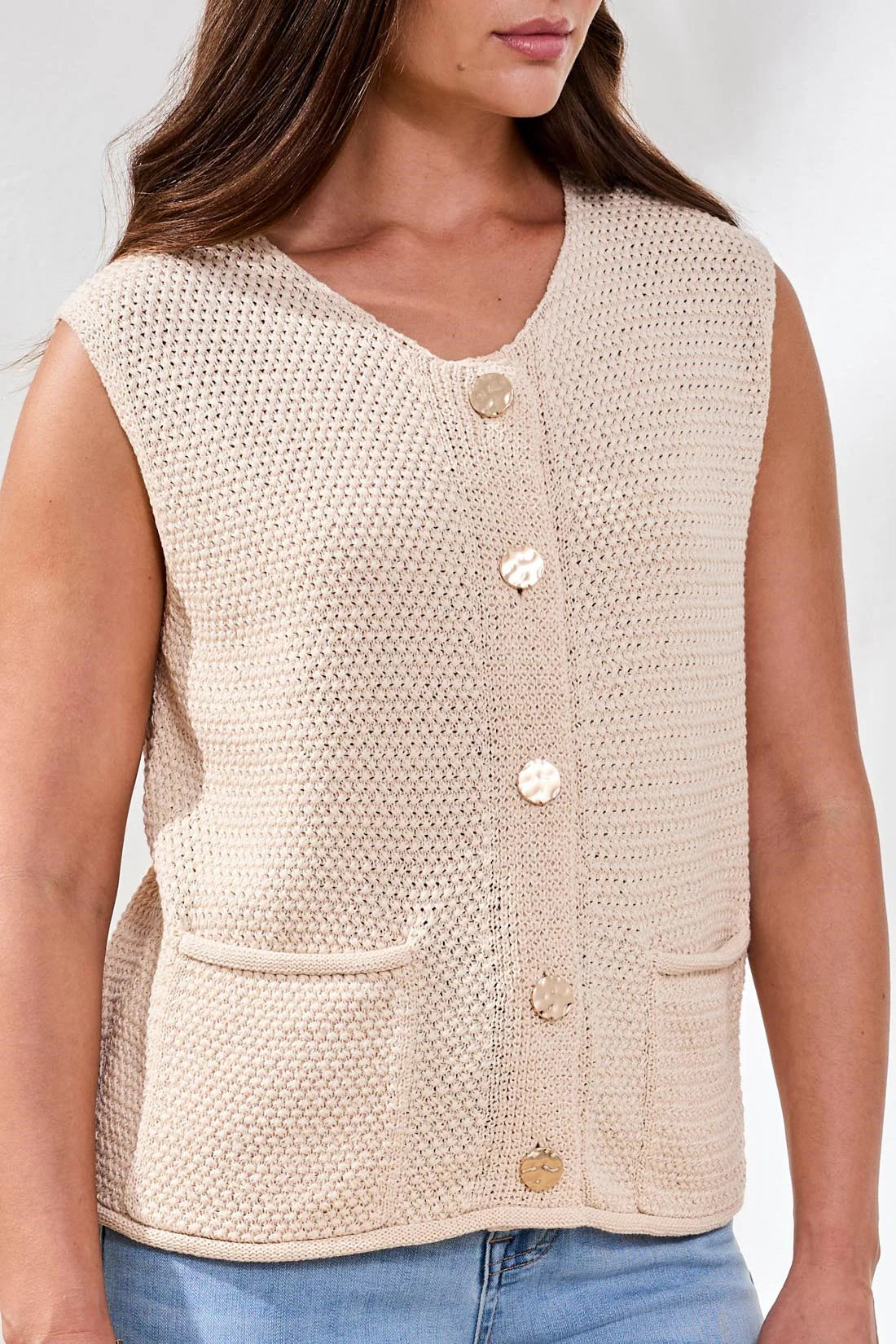 TRIBAL - WOMEN'S SWEATER CARDIGAN 6208O-5205