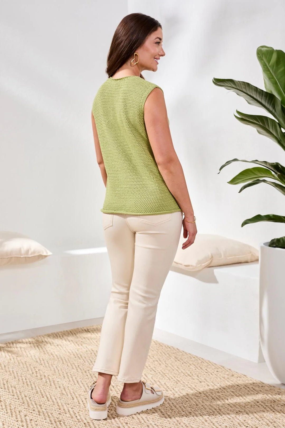 TRIBAL - WOMEN'S SWEATER CARDIGAN 6208O-5205