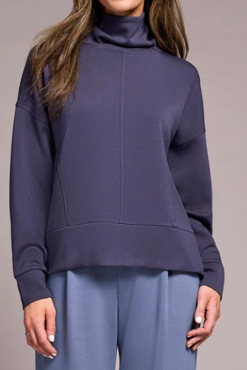 Tribal - Funnel Neck Top #2275O (5 Colours)