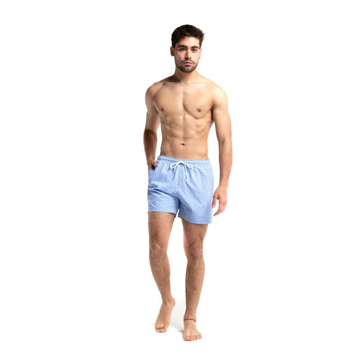 BERMIES- MEN'S TRIBAL TURTLE SWIM TRUNKS