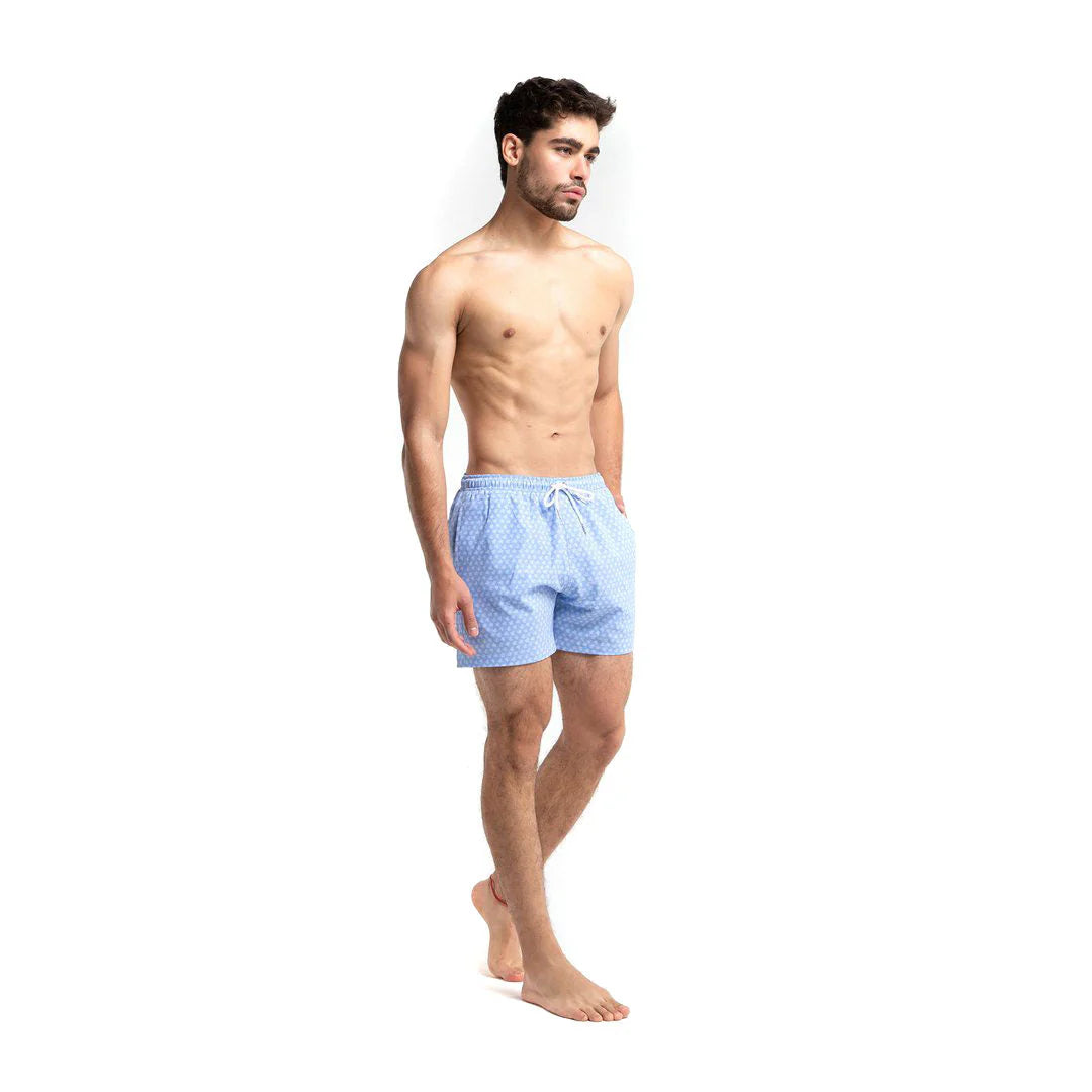 BERMIES- MEN'S TRIBAL TURTLE SWIM TRUNKS