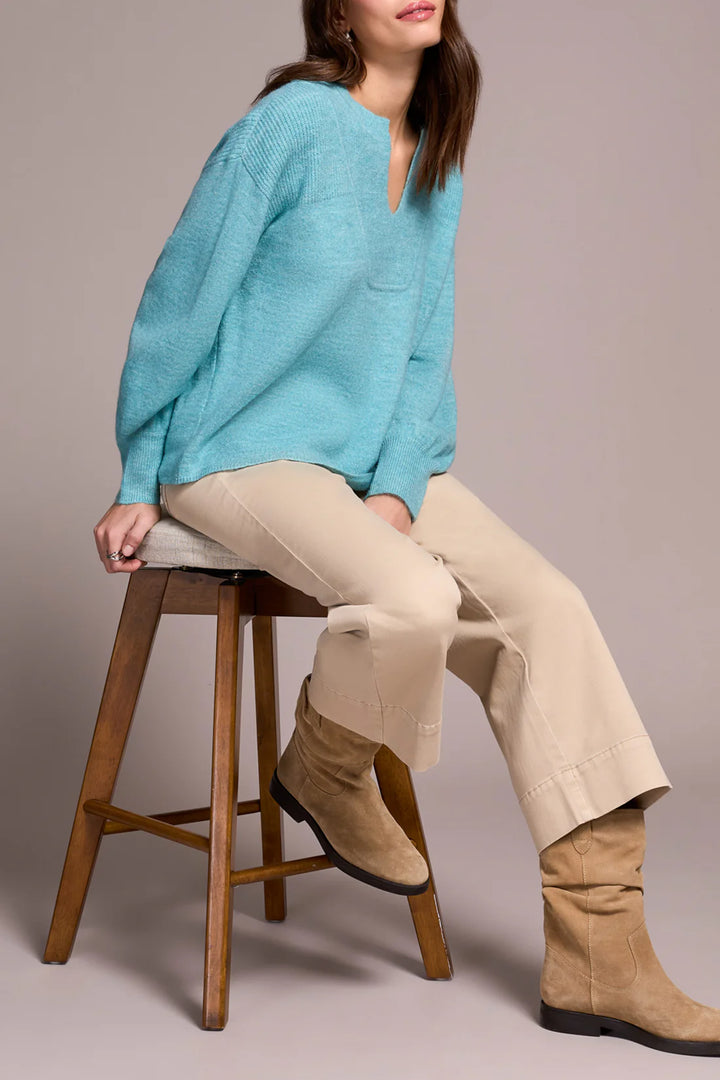 Tribal - Mandarin Collar Sweater #23800