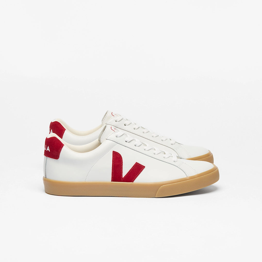 VEJA- WOMEN'S ESPLAR LOGO LEATHER SNEAKER