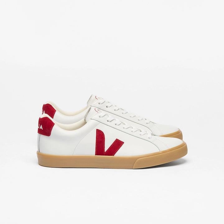 VEJA- WOMEN'S ESPLAR LOGO LEATHER SNEAKER