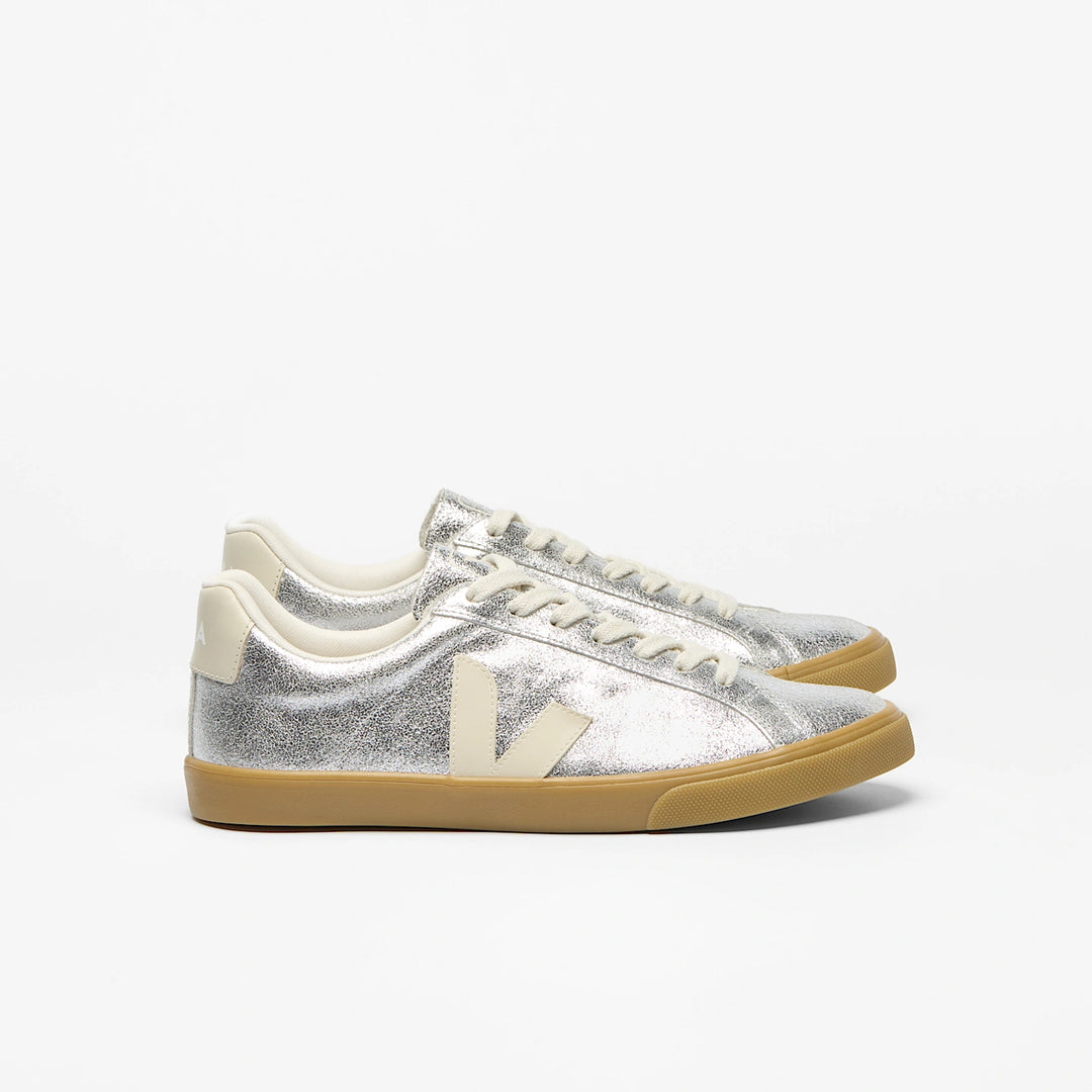 VEJA- WOMEN'S ESPLAR LOGO LEATHER SNEAKER