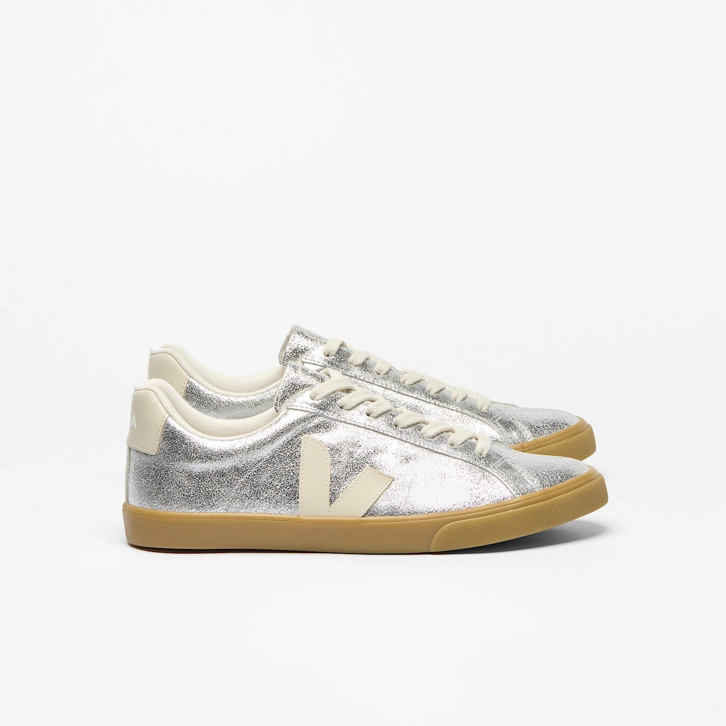VEJA- WOMEN'S ESPLAR LOGO LEATHER SNEAKER