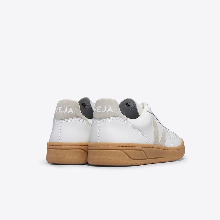 VEJA- WOMEN'S V-10 LEATHER SNEAKER