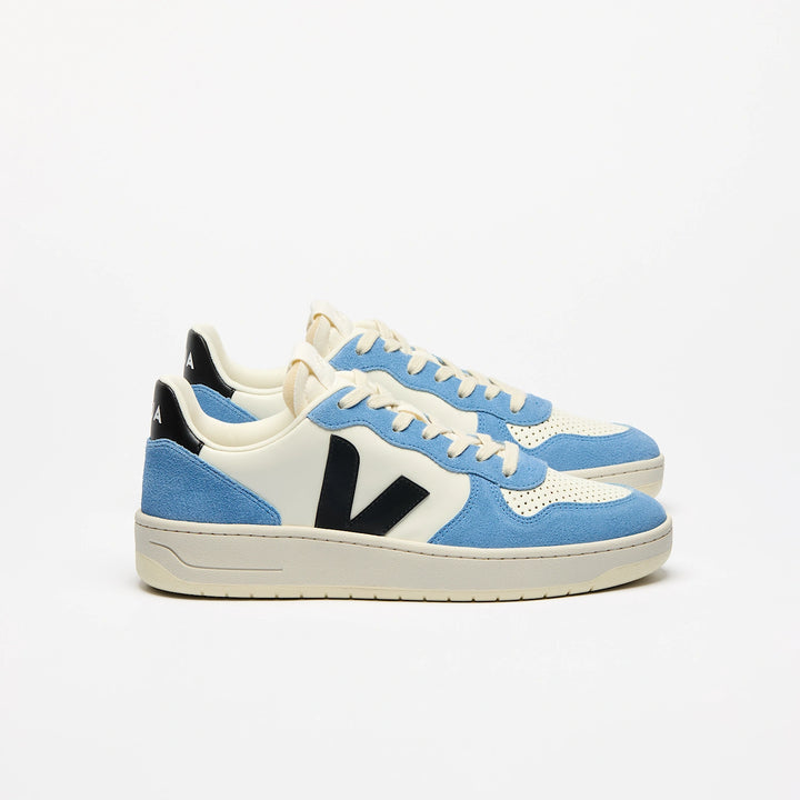 VEJA- WOMEN'S V-10 LEATHER SNEAKER
