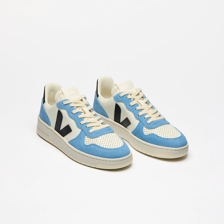 VEJA- WOMEN'S V-10 LEATHER SNEAKER