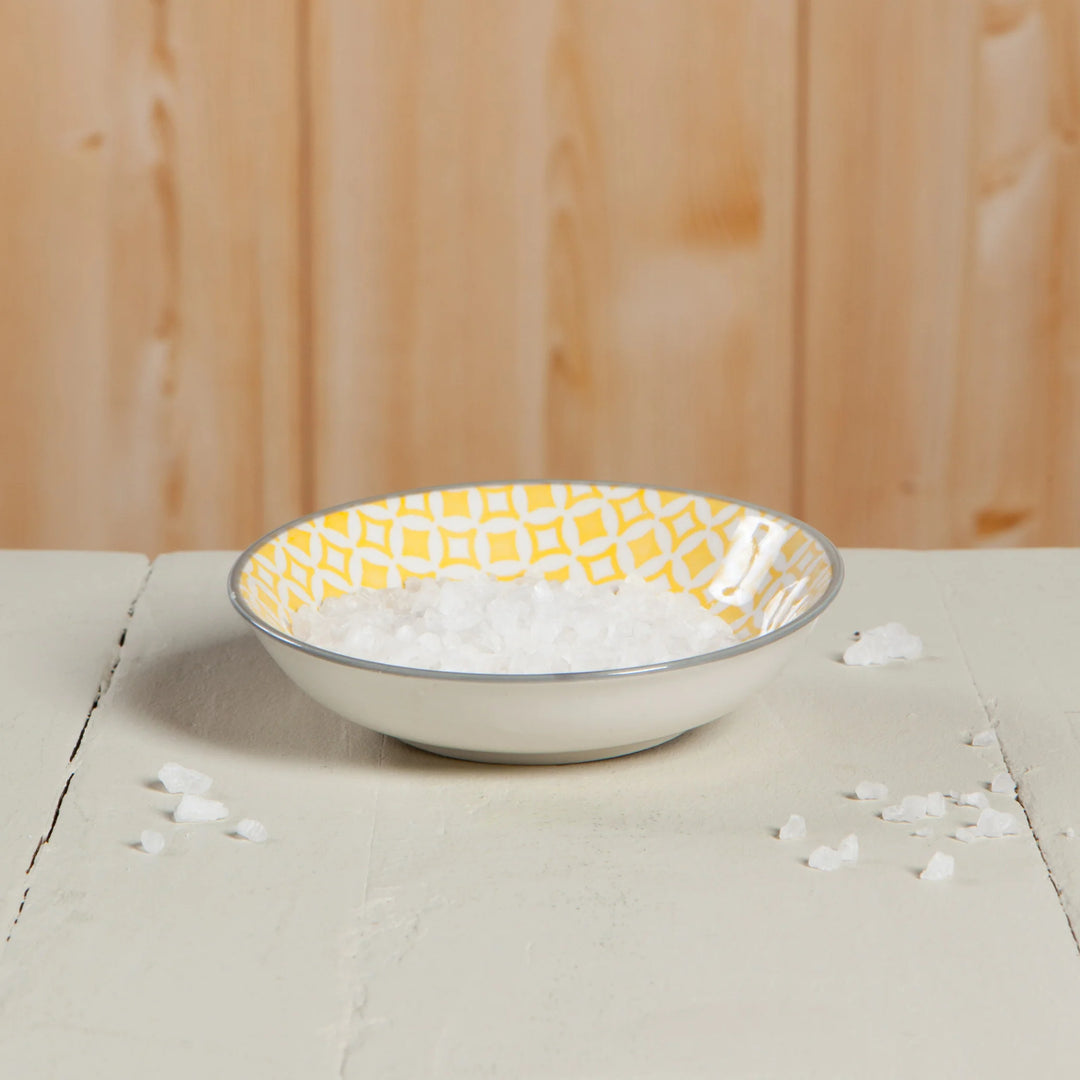 DANICA - DIP BOWL YELLOW DIAMONDS