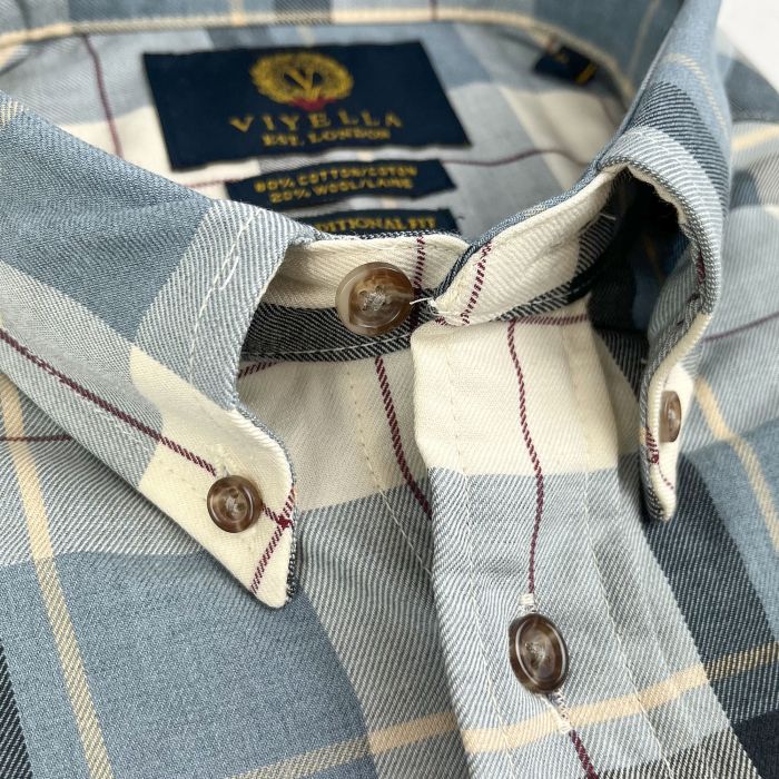 VIYELLA- MEN'S LONG SLEEVE BUTTON SHIRT 655420