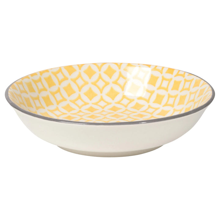 DANICA - DIP BOWL YELLOW DIAMONDS