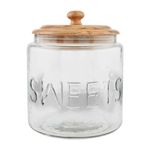 MUDPIE- GLASS SWEETS JAR