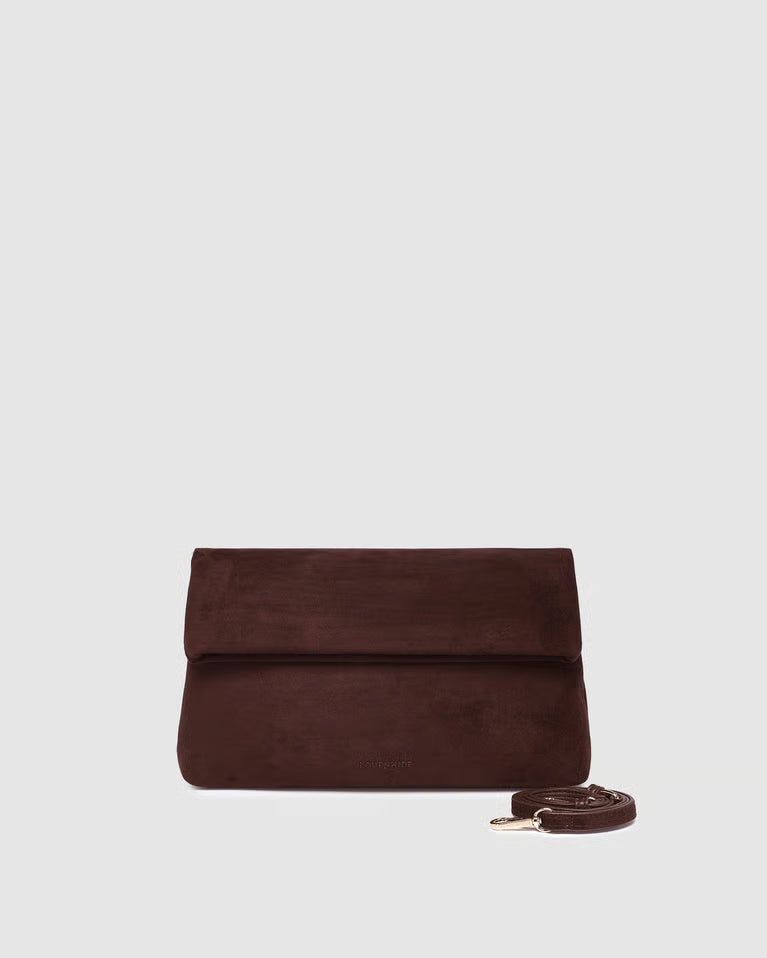 LOUENHIDE - LUKA SUEDE CLUTCH CROSSBODY