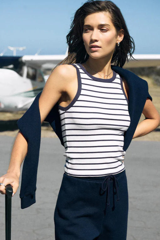 Z SUPPLY - WOMENS TANK HADLEY STRIPED