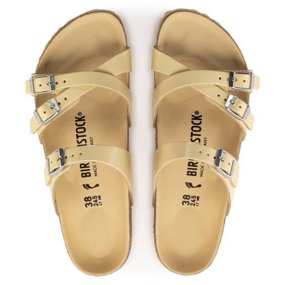 BIRKENSTOCK- LADIES FRANCA HEX SANDAL BUTTER